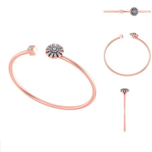 Ira Diamond Bangle Bracelet